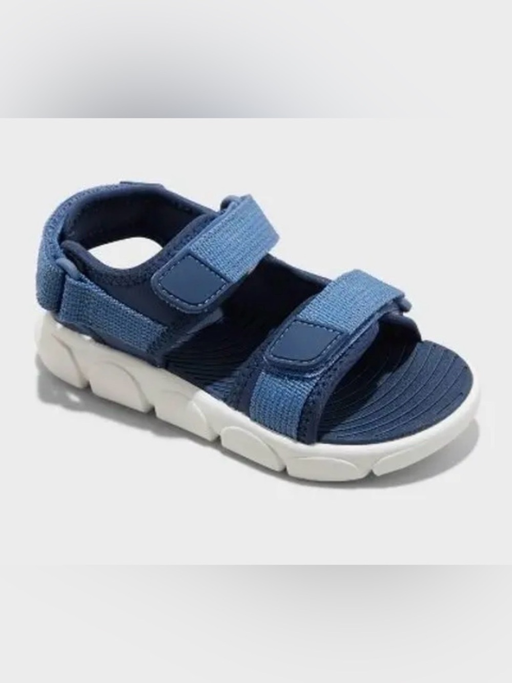Cat & Jack Blue Toddler size 6 Velcro Sandals